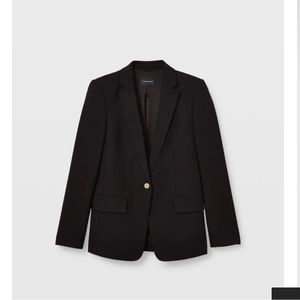 Club Monaco Collection Tailored Black Blazer